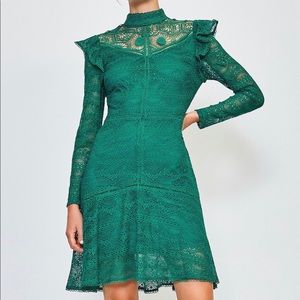 Karen Millen - Green Lace Dress
